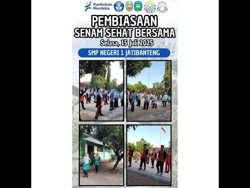 Pembiasaan Baik di Sekolah: Senam