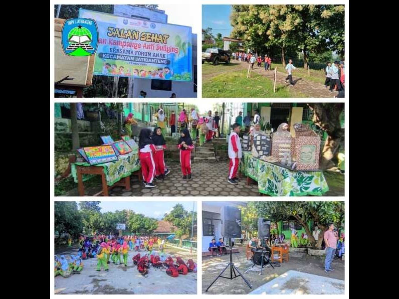 Jalan Sehat dan Kampanye Anti Bullying Bersama Forum Anak Kecamatan Jatibanteng